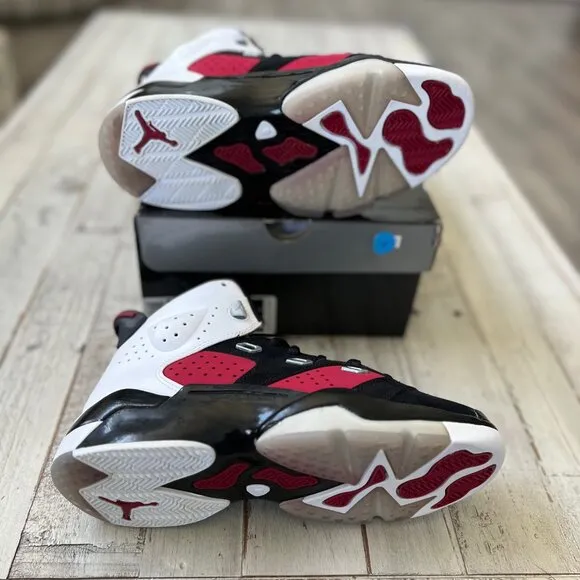 Air Jordan 6-17-23 GS Carmine Athletic Shoes Youth Size 6.5Y Womens 8 NIB