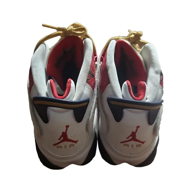 Air Jordan 6 Rings sneakers shoes championship varsity red wheat navy 12