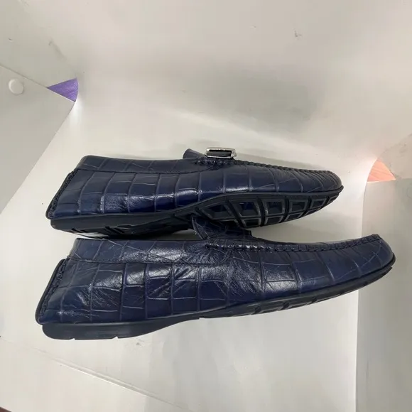 Aldo Brue Men's Navy Loafers size 40