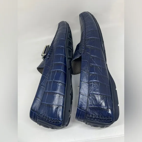 Aldo Brue Men's Navy Loafers size 40