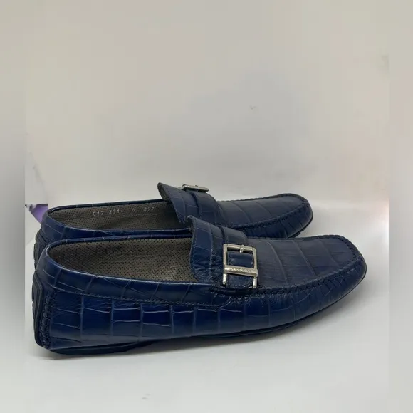 Aldo Brue Men's Navy Loafers size 40