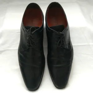 Aldo men's Oxford leather lace up black formal business dress shoes Sz 42
