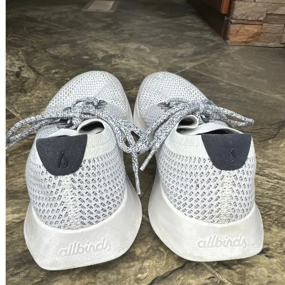 Allbirds Men Sneakers Light Gray Running Shoes Athletic Sporty size 9