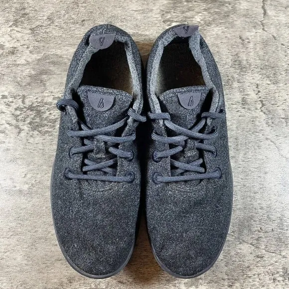 Allbirds Shoes Runner WR M10 Blue Wool Men's Size 10 Sneakers Merino Wool