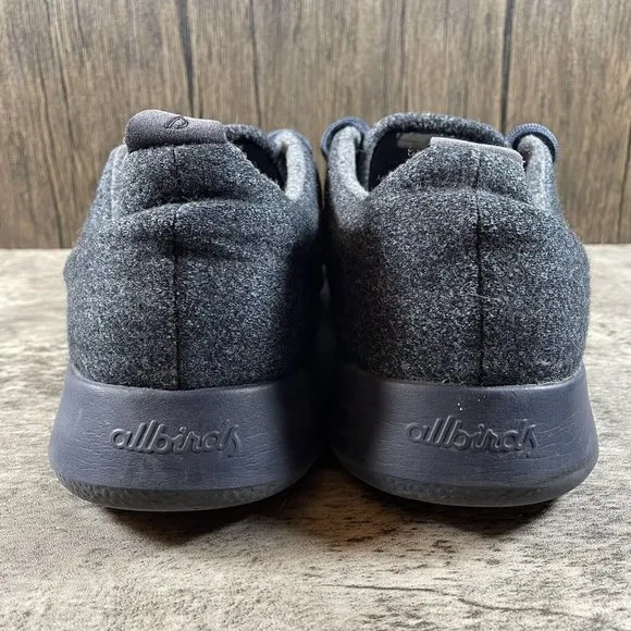Allbirds Shoes Runner WR M10 Blue Wool Men's Size 10 Sneakers Merino Wool