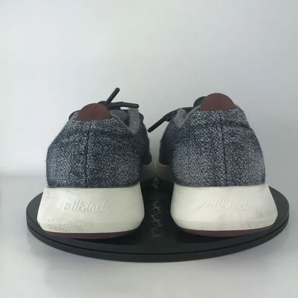 Allbirds Wool Runner Mizzles Gray/White Athletic Running Shoes Men's Size 13