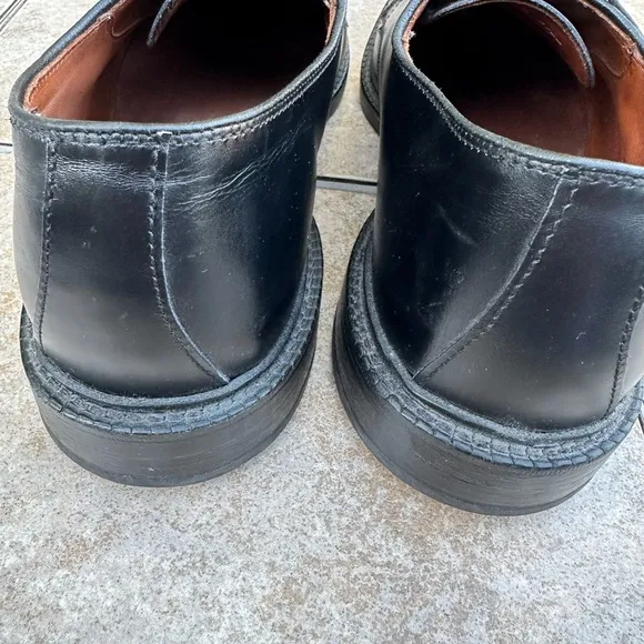 Allen Edmonds Black Leather Walton Oxfords Shoes