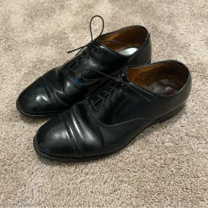 Allen Edmonds Byron Black Leather Shoes Men’s Size 11 2762
