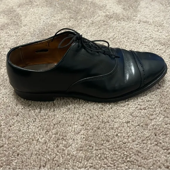 Allen Edmonds Byron Black Leather Shoes Men’s Size 11 2762