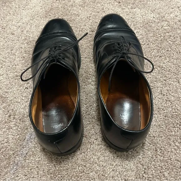 Allen Edmonds Byron Black Leather Shoes Men’s Size 11 2762