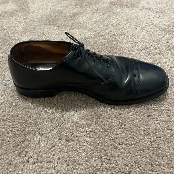 Allen Edmonds Byron Black Leather Shoes Men’s Size 11 2762