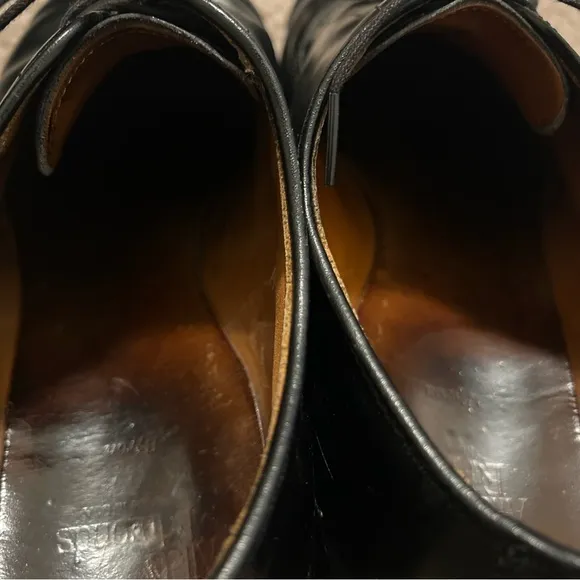 Allen Edmonds Byron Black Leather Shoes Men’s Size 11 2762