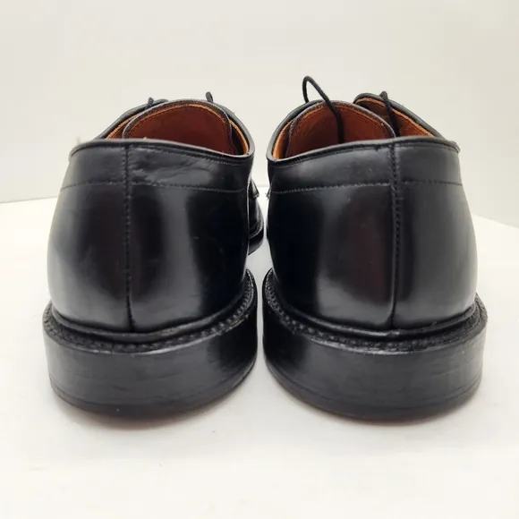 Allen Edmonds dress shoes men's 12D black leather Hillcrest oxford Made in USA