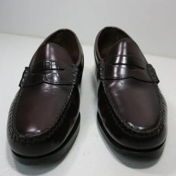 Allen Edmonds Kenwood Leather Dress Loafer Shoes Mens Footwear sz 11.5 EEE