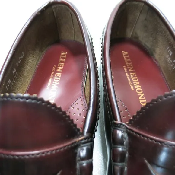 Allen Edmonds Kenwood Leather Dress Loafer Shoes Mens Footwear sz 11.5 EEE