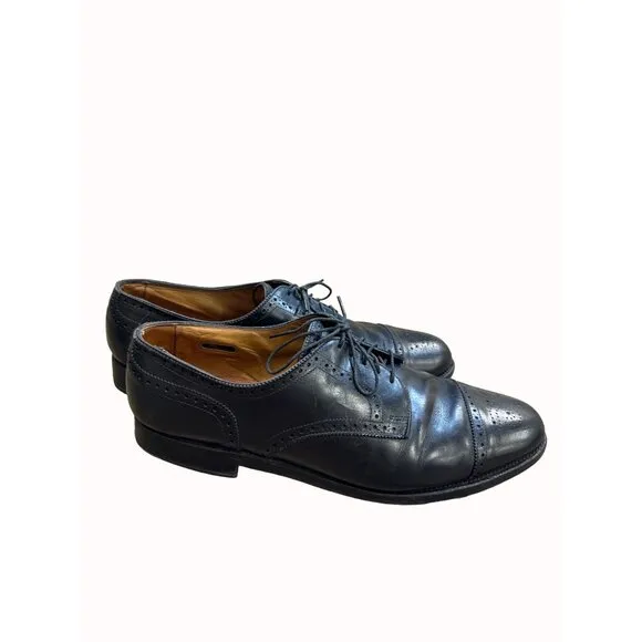 Allen Edmonds Lexington men’s black leather Oxford shoes 14D SKU 6637
