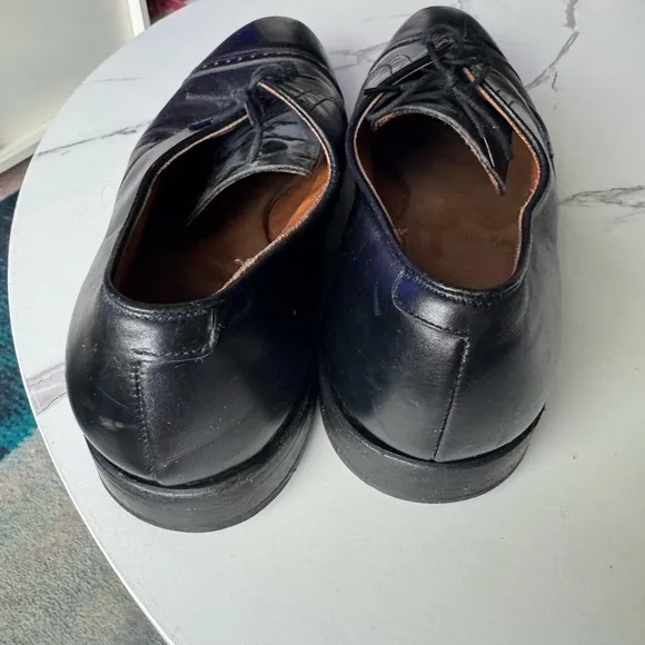 Allen Edmonds Men’s  13D Black Leather Dress Shoes