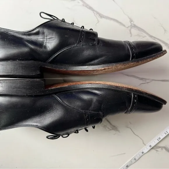 Allen Edmonds Men’s  13D Black Leather Dress Shoes