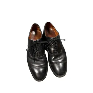 ALLEN EDMONDS Park Avenue 5615 Black Leather Captoe Oxford Dress Shoes Size 10 D