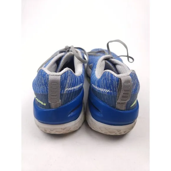 Altra Paradigm 4 Mens Size 11.5 Blue Grey Running Shoes