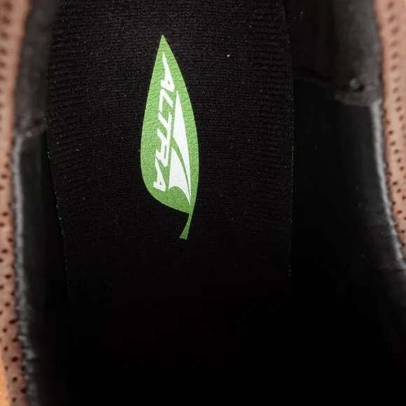 Altra Sneakers Mens SZ 10 Brown Cayd Leather Footshape Athletic Running Shoes