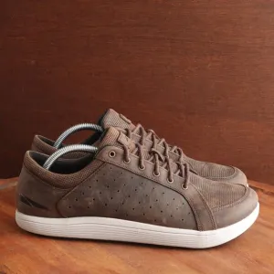 Altra Sneakers Mens SZ 10 Brown Cayd Leather Footshape Athletic Running Shoes