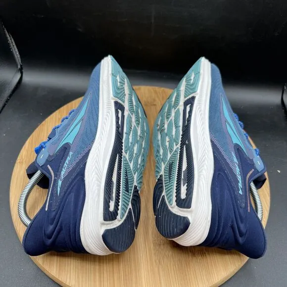 Altra Torin 6 Mens Size 8 Mineral Blue White Athletic Running Shoes Sneakers