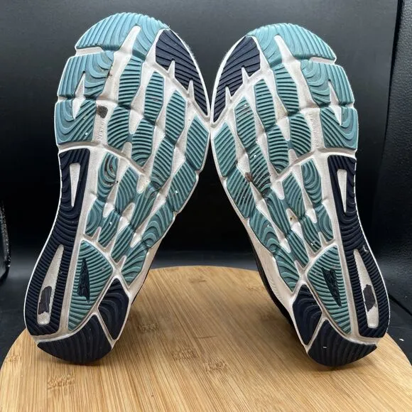Altra Torin 6 Mens Size 8 Mineral Blue White Athletic Running Shoes Sneakers