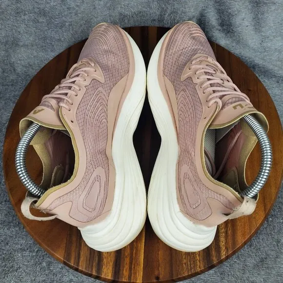 APL Streamline Shoes Women's 9 Pink Lace Up Low Top Running Athletic Sneakers