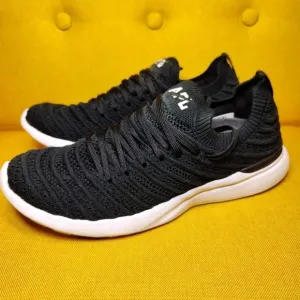 APL TechLoom Wave Black White Sneakers Women's Shoes Size 9.5