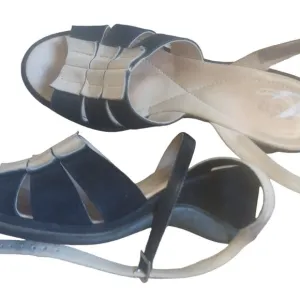 Arche shoes wedge heel‎ w wrap straps