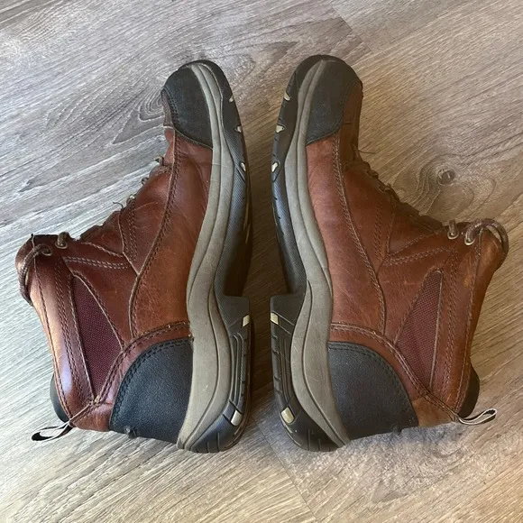 Ariat Terrain Eco Boots Cordovan Leather Men 9.5 UK 8.5 EU 42.5 Hiking   Riding!