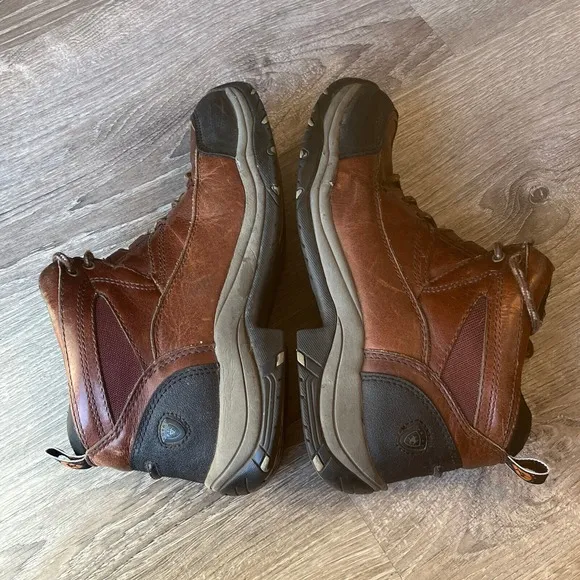 Ariat Terrain Eco Boots Cordovan Leather Men 9.5 UK 8.5 EU 42.5 Hiking   Riding!