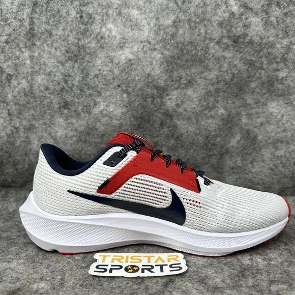 Arizona Wildcats Nike Zoom Pegasus 40 Running Shoes Mens Sz 9.5 White DZ5945-100