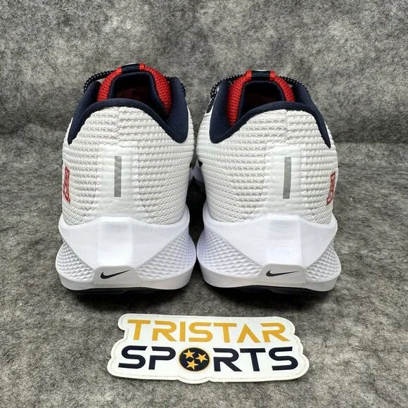 Arizona Wildcats Nike Zoom Pegasus 40 Running Shoes Mens Sz 9.5 White DZ5945-100