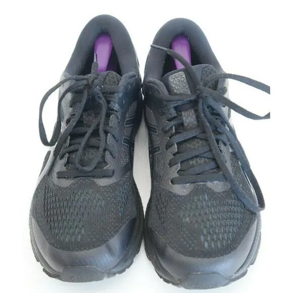Asics Gel Kayano 26 Triple Black Men Running Shoes Sneaker Size 9.5 E WIde