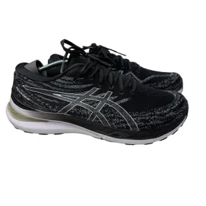 ASICS Gel Kayano 29 Mens Running Shoes Black Silver SZ 10.5 Extra Wide 1011B471