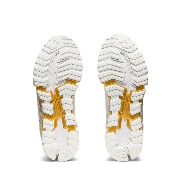 ASICS GEL-QUANTUM 360 6 - RUNNING SHOES - WOMEN'S - WHITE/PURE GOLD
