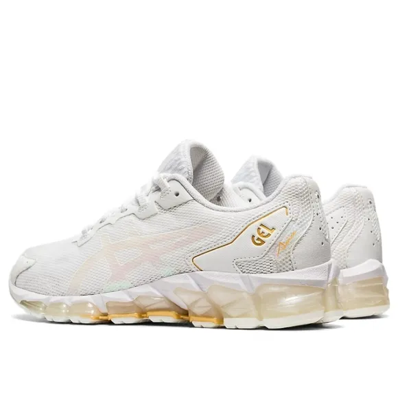ASICS GEL-QUANTUM 360 6 - RUNNING SHOES - WOMEN'S - WHITE/PURE GOLD