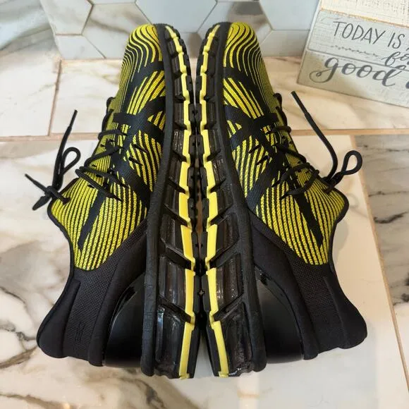 ASICS Men’s GEL-Quantum 360 Dojo Black/ Tai Chi Yellow Running Sneakers Shoes 13