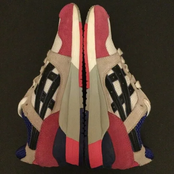 Asics Womens Gel-Lyte III Multicolor H301N Lace Up Sneakers Shoes Size 7