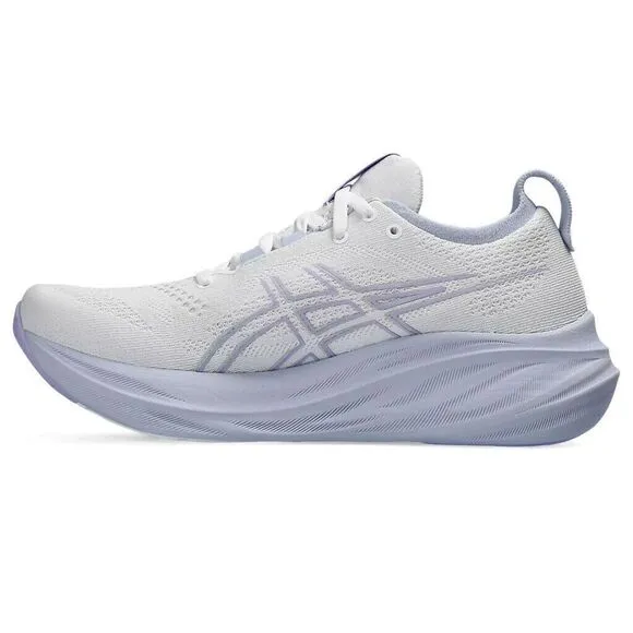 Asics Gel-Nimbus 26 1012B601-100 Sneakers Women's White Running Shoes TF2954