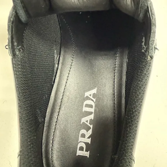 Authentic Prada Men's Black Sneakers
