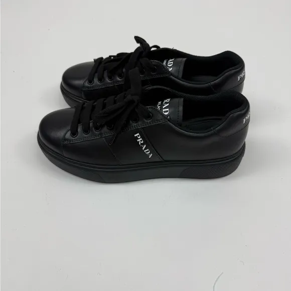 Authentic Prada Men's Black Sneakers