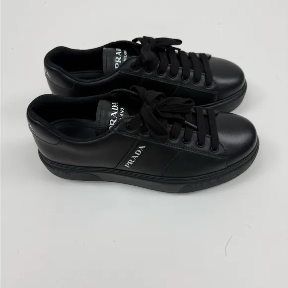 Authentic Prada Men's Black Sneakers
