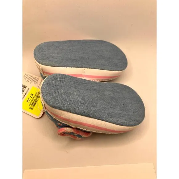 Baby Girl Infant Shoes Sz 1-2 Lot of (3) Gerber, Fresh Picked, Wonder Suede Pink