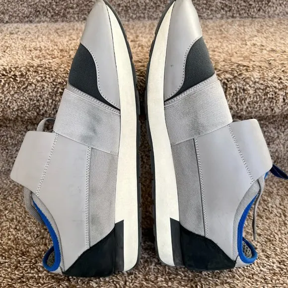 Balenciaga Men's Race Runner Multicolor Sneakers Shoes.