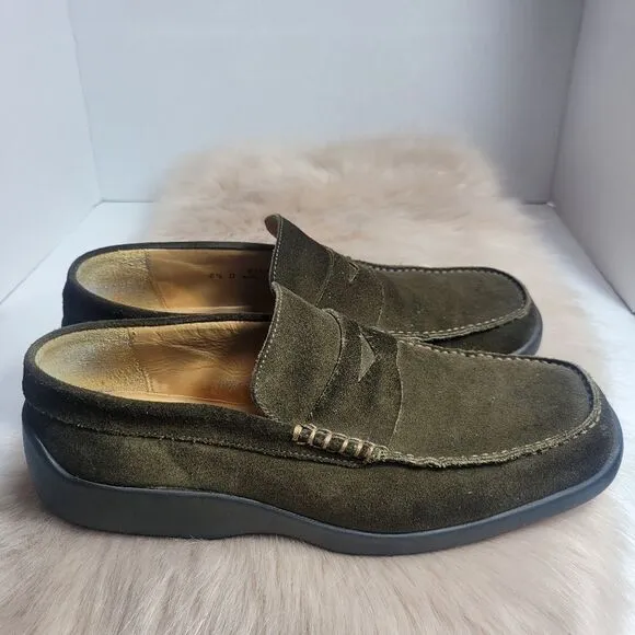 Bally Fisto Mens Penny Loafers Fashion Boat Shoes