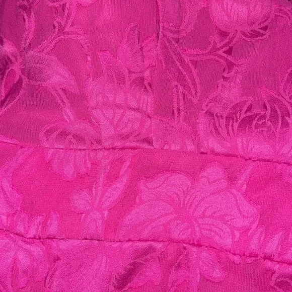 Band of the Free KISS ME FUCHSIA PEPLUM MINI DRESS Medium NWT
