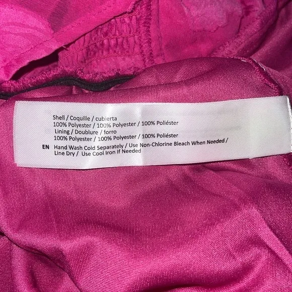 Band of the Free KISS ME FUCHSIA PEPLUM MINI DRESS Medium NWT
